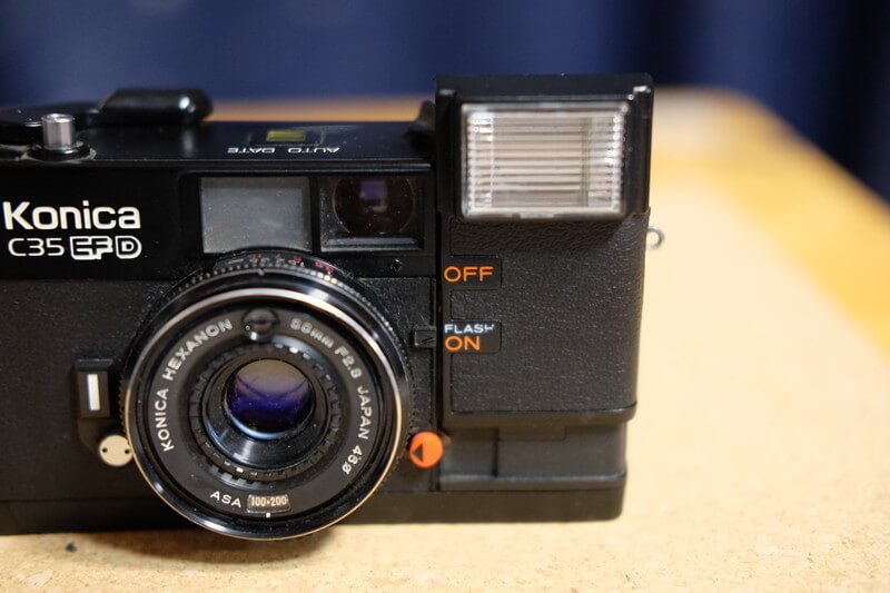 売る なら ma46h46tn Konica C35 EF 単三 フィルムカメラ